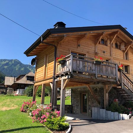 Chalet Cosy Et Moderne Vue Montagnes Seytroux Экстерьер фото