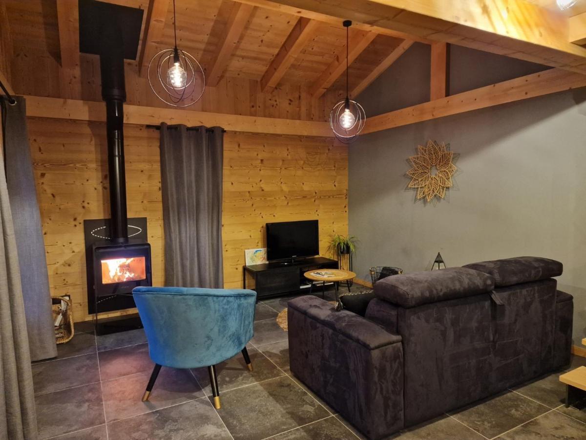 Chalet Cosy Et Moderne Vue Montagnes Seytroux Экстерьер фото