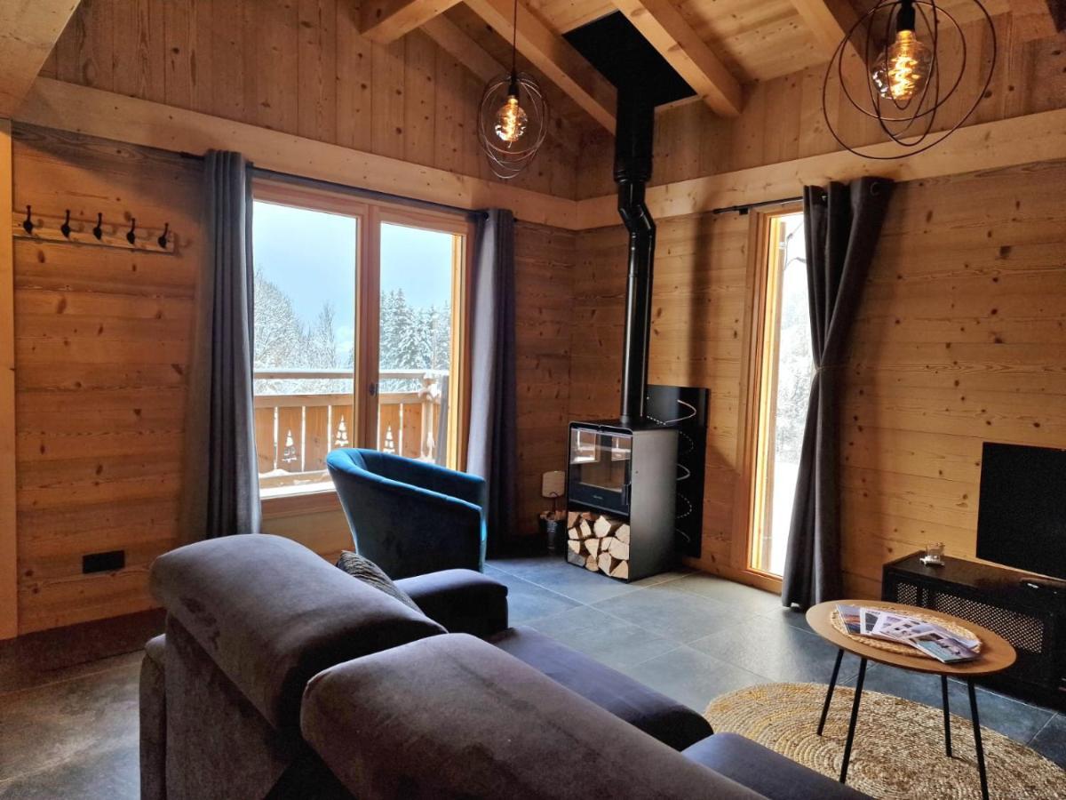 Chalet Cosy Et Moderne Vue Montagnes Seytroux Экстерьер фото